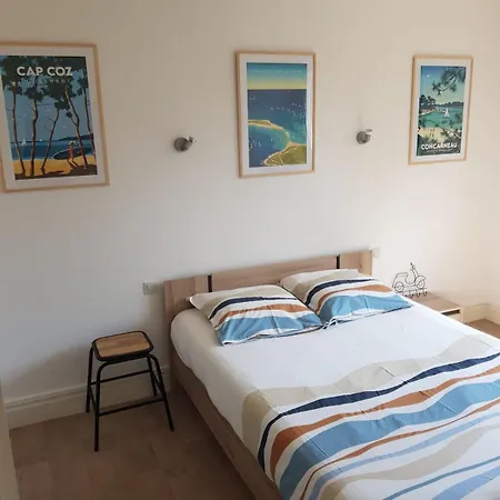 Le Transat, A 5 Min De La Superbe Du Cap-coz A Fouesnant, Proche Des Commerces Apartment Fouesnant